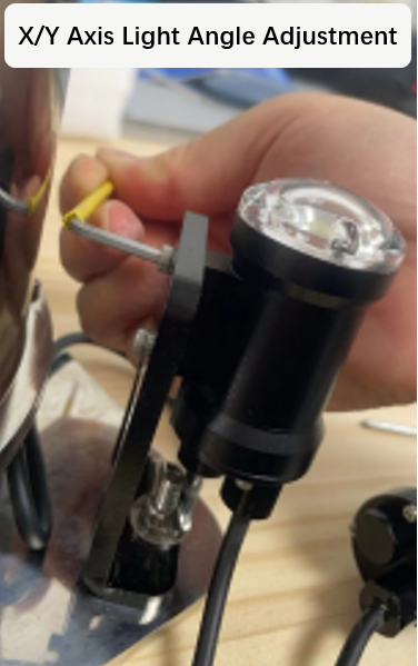 Light Angle Adjustment for Underwater Panoramic Camera