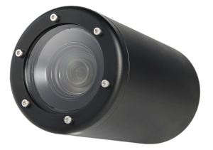Industrial Underwater Zoom Camera with waterproof housing for deep-sea monitoring - Low-Angle Front View