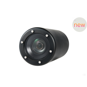 Industrial Underwater Zoom Camera with waterproof housing for deep-sea monitoring - Front View