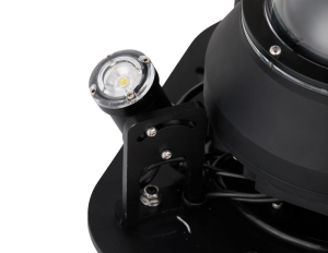 Underwater 360° Total Vision PTZ Camera with integrated LED lights for omnidirectional monitoring - LED Lights Close up