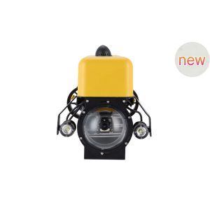 Mini pipe ROV engineered for inspections in confined underwater environments such as pipelines and narrow channels,Front View-new