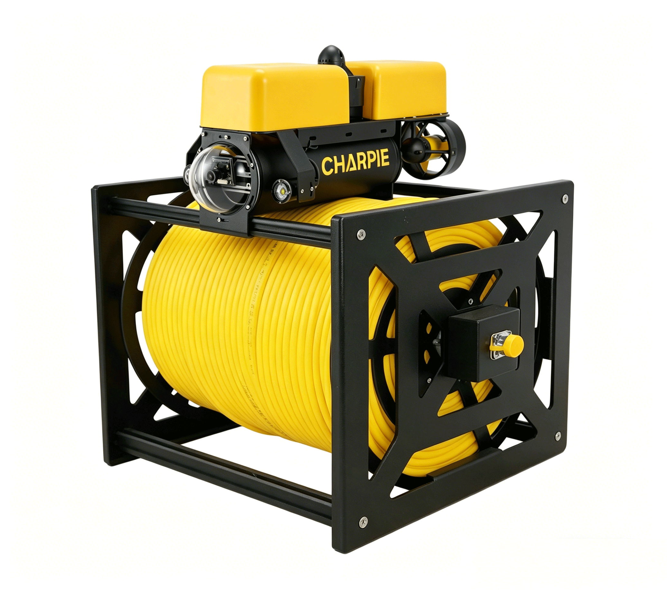 Underwater ROV Long-Range Communication: Optical Fiber